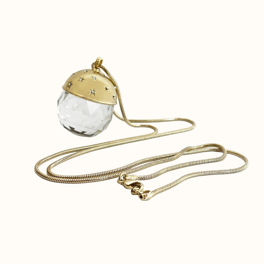 Crystal Ball Necklace